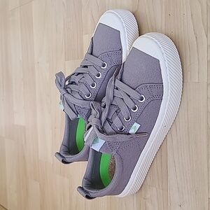 Unisex Cariuma OCA Low-top Gray Canvas Cotton Sneakers Women's 5.5 Men's 4